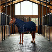 WeatherBeeta Stalldecke ComFiTec 100D Diamond Quilt Detach-A-Neck 220g Navy/Kohle WeatherBeeta Stalldecke ComFiTec 100D Diamond Quilt Detach-A-Neck 220g Navy/Kohle