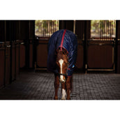 WeatherBeeta Stalldecke ComFiTec 210D Channel Quilt Combo Neck 100g Navy/Burgundy WeatherBeeta Stalldecke ComFiTec 210D Channel Quilt Combo Neck 100g Navy/Burgundy