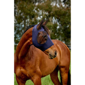 WeatherBeeta Fliegenmaske ComFiTec Deluxe Stretch mit Ohren Navy/Schwarz WeatherBeeta Fliegenmaske ComFiTec Deluxe Stretch mit Ohren Navy/Schwarz