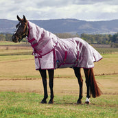 WeatherBeeta Fliegendecke ComFiTec Ripshield Detach-A-Neck Weiß/Burgundy WeatherBeeta Fliegendecke ComFiTec Ripshield Detach-A-Neck Weiß/Burgundy