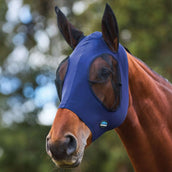 WeatherBeeta Fliegenmaske ComFiTec Stretch mit Ohren Navy/Schwarz WeatherBeeta Fliegenmaske ComFiTec Stretch mit Ohren Navy/Schwarz