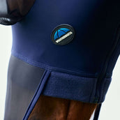 WeatherBeeta Fliegenmaske ComFiTec Luxe Stretch mit Ohren und Nase Navy/Schwarz WeatherBeeta Fliegenmaske ComFiTec Luxe Stretch mit Ohren und Nase Navy/Schwarz