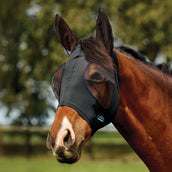 WeatherBeeta Fliegenmaske ComFiTec Deluxe Stretch mit Ohren Schwarz/Schwarz WeatherBeeta Fliegenmaske ComFiTec Deluxe Stretch mit Ohren Schwarz/Schwarz