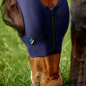 WeatherBeeta Fliegenmaske ComFiTec Deluxe Stretch mit Ohren Navy/Schwarz WeatherBeeta Fliegenmaske ComFiTec Deluxe Stretch mit Ohren Navy/Schwarz