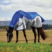 WeatherBeeta ComFiTec Duo Shield Deatch-A-Neck Blau/Silber/Navy WeatherBeeta ComFiTec Duo Shield Deatch-A-Neck Blau/Silber/Navy