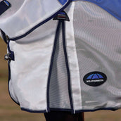 WeatherBeeta ComFiTec Duo Shield Deatch-A-Neck Blau/Silber/Navy WeatherBeeta ComFiTec Duo Shield Deatch-A-Neck Blau/Silber/Navy