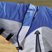 WeatherBeeta ComFiTec Duo Shield Deatch-A-Neck Blau/Silber/Navy WeatherBeeta ComFiTec Duo Shield Deatch-A-Neck Blau/Silber/Navy