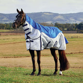 WeatherBeeta ComFiTec Duo Shield Deatch-A-Neck Blau/Silber/Navy WeatherBeeta ComFiTec Duo Shield Deatch-A-Neck Blau/Silber/Navy