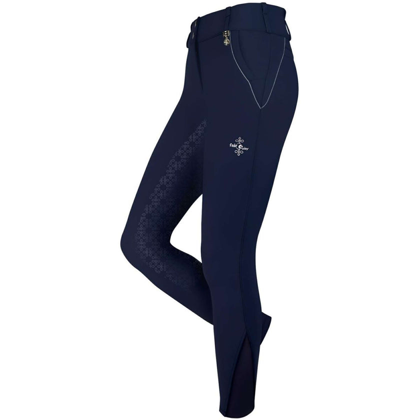 Fair Play Reithose Marley 2.0 Full Grip Navy