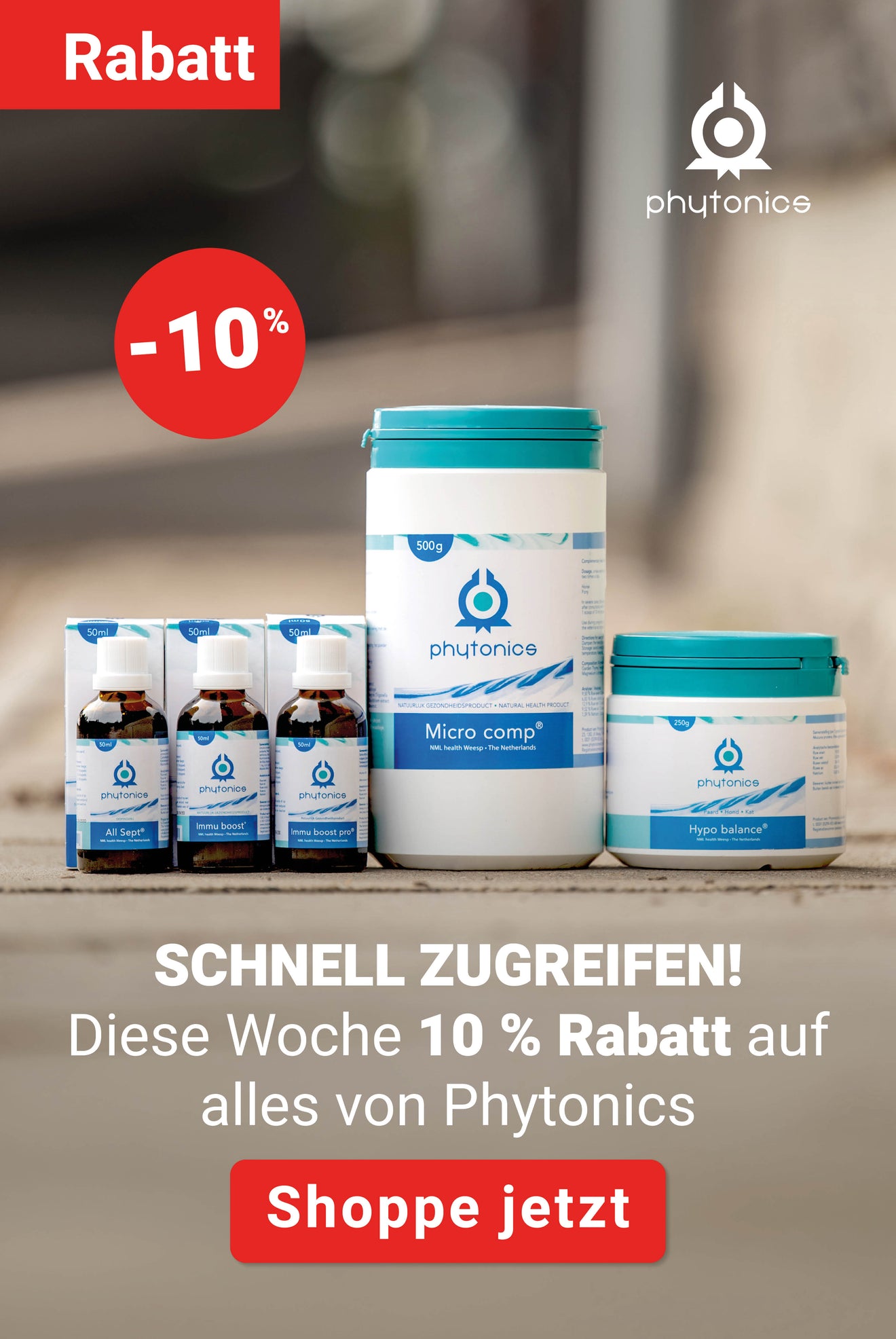 Phytonics 10% korting
