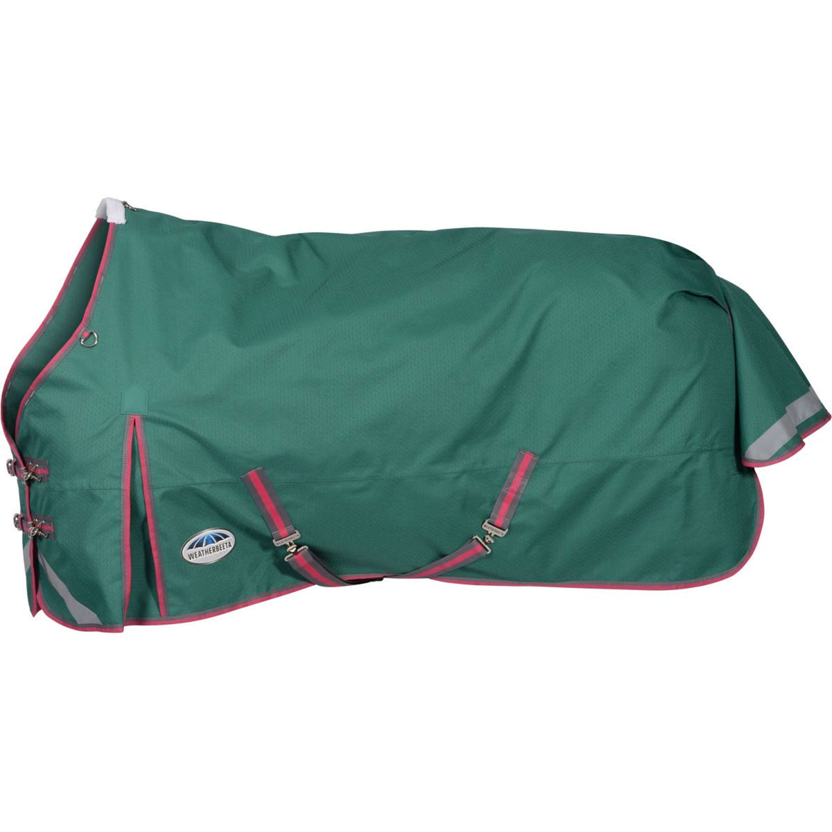 Weatherbeeta Regendecke Comfitec Plus Dynamic II Standard Neck Lite Grün/Grau/Rot