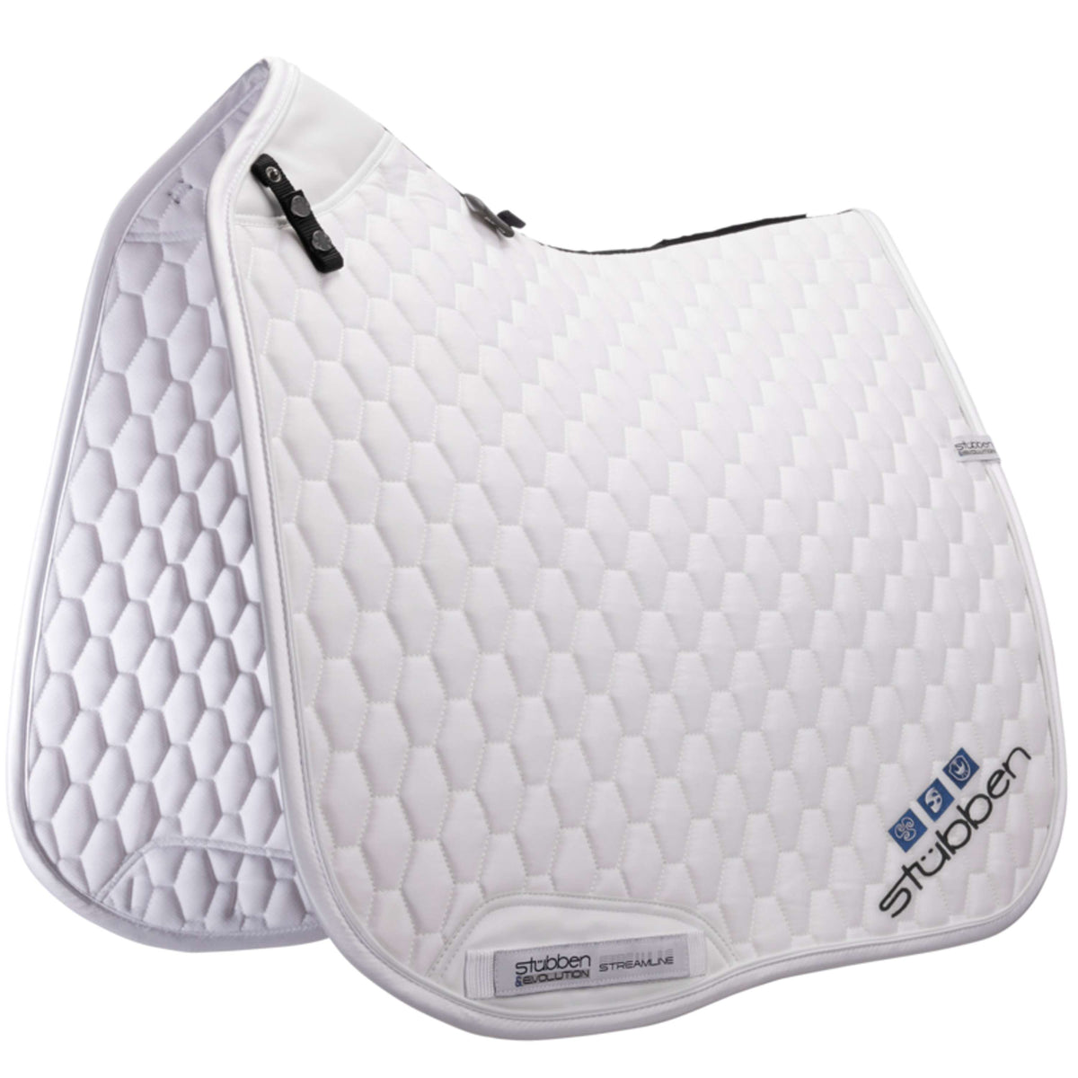 Stübben Schabracke Streamline GEN2 with Logo Dressur Weiß