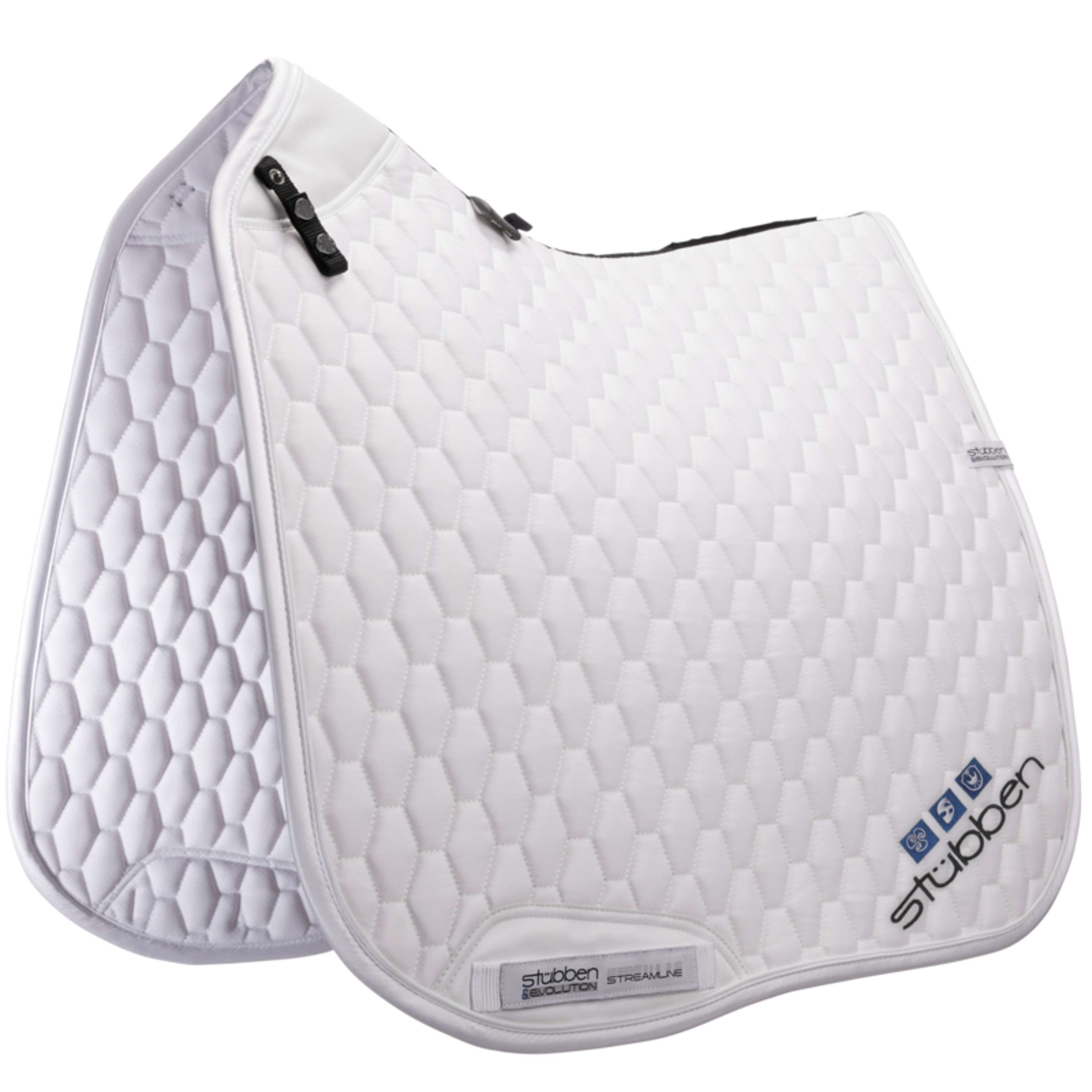 Stübben Schabracke Streamline GEN2 with Logo Dressur Weiß