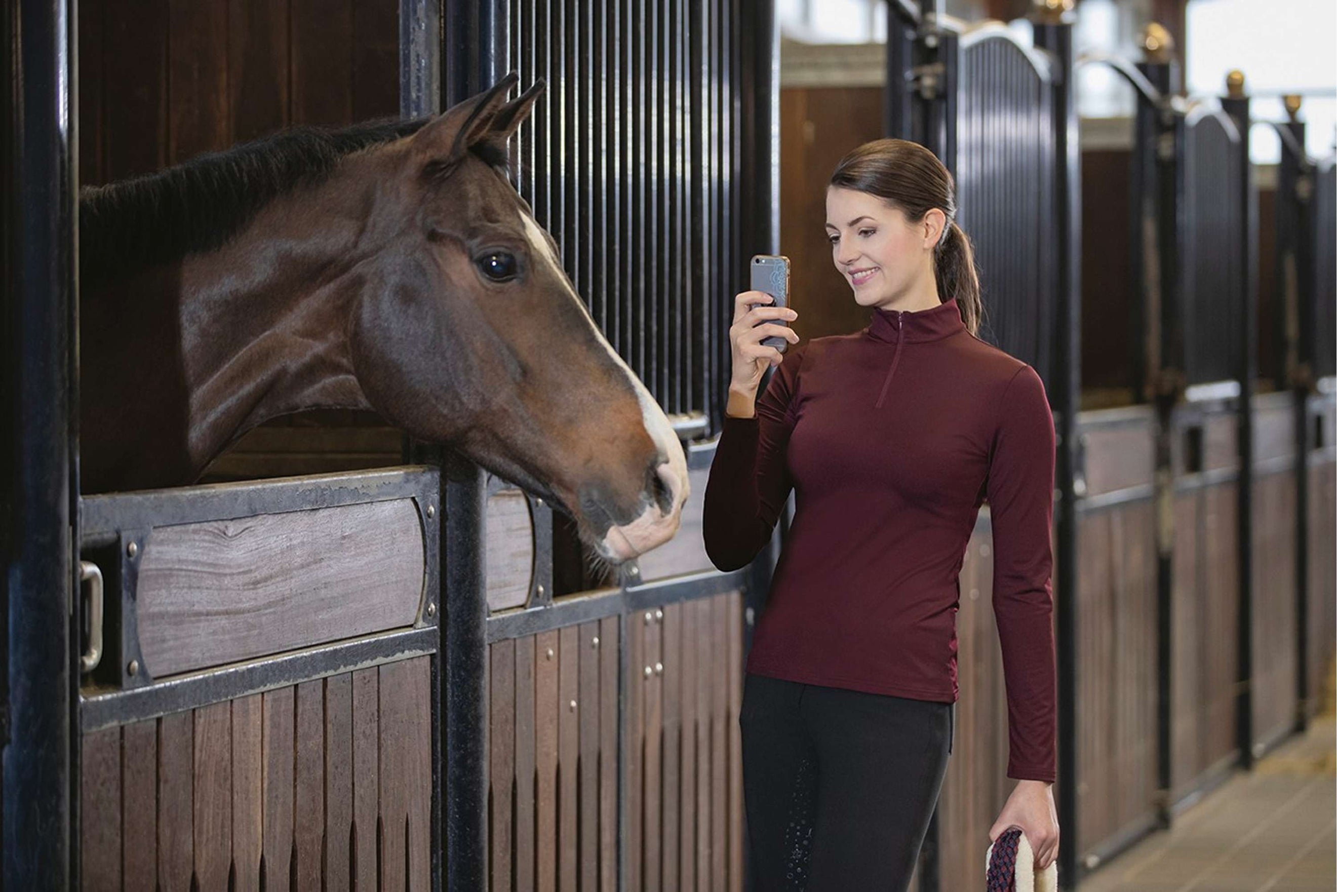 HKM Shirt Basic Dunkelblau HKM Shirt Basic Dunkelblau