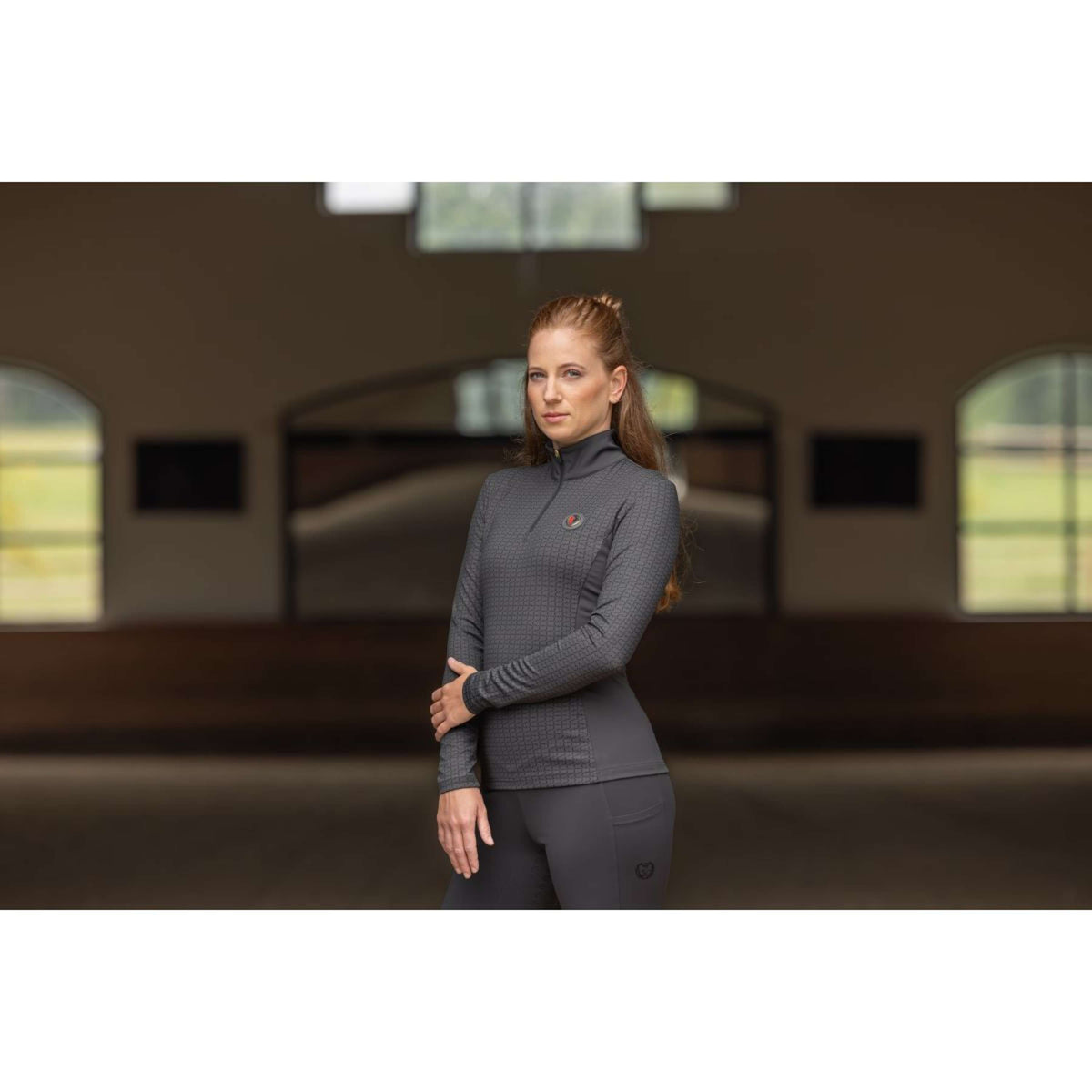 Covalliero Shirt Anniversary Active Graphite