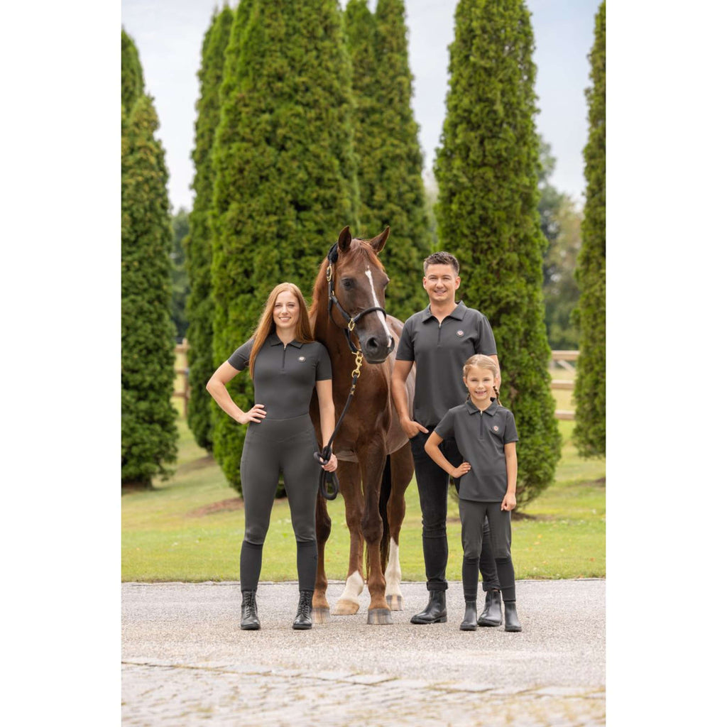 Covalliero Poloshirt Anniversary Graphite