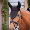 Paddock Fliegenhaube Long Soundless Schwarz