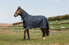 EQUITHÈME Halsstück Anatomic Aisance 1200D 200g Marineblau
