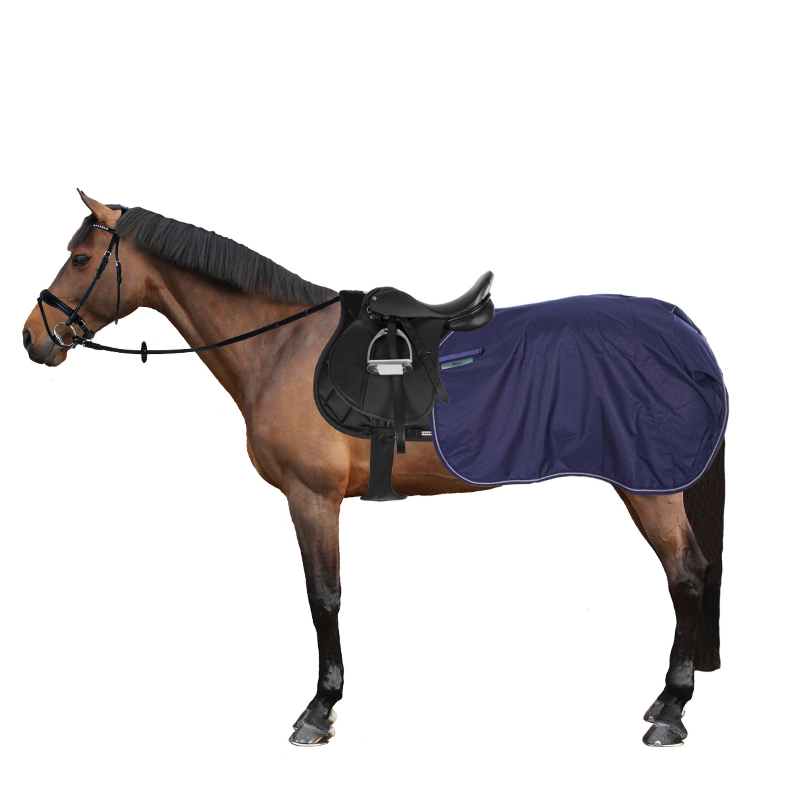 Bucas Quarter Sheet Navy/Silber Bucas Quarter Sheet Navy/Silber