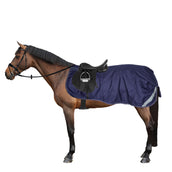 Bucas Riding Rug Navy/Silber