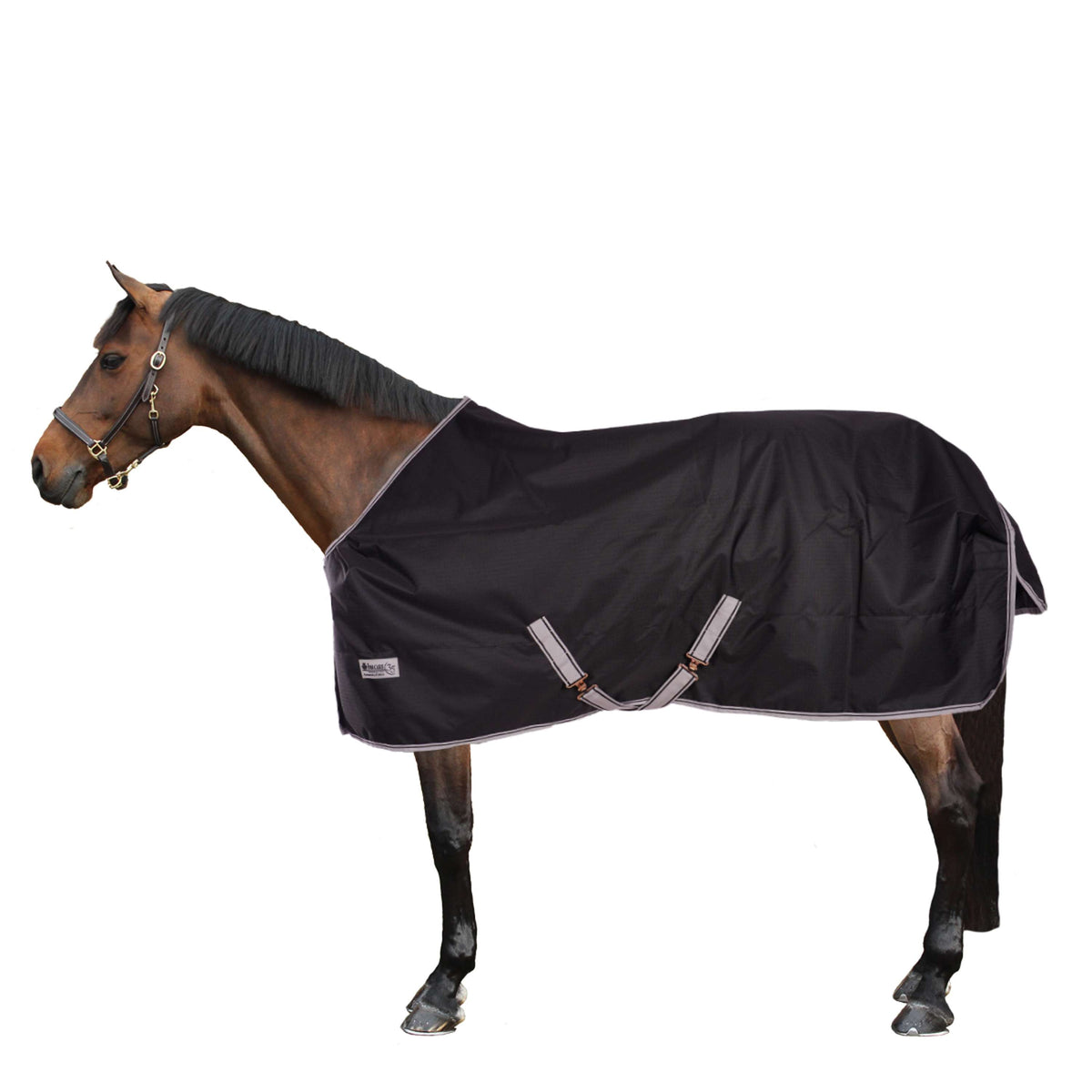 Bucas Anniversary Turnout 150g Stay-Dry Black/Silver