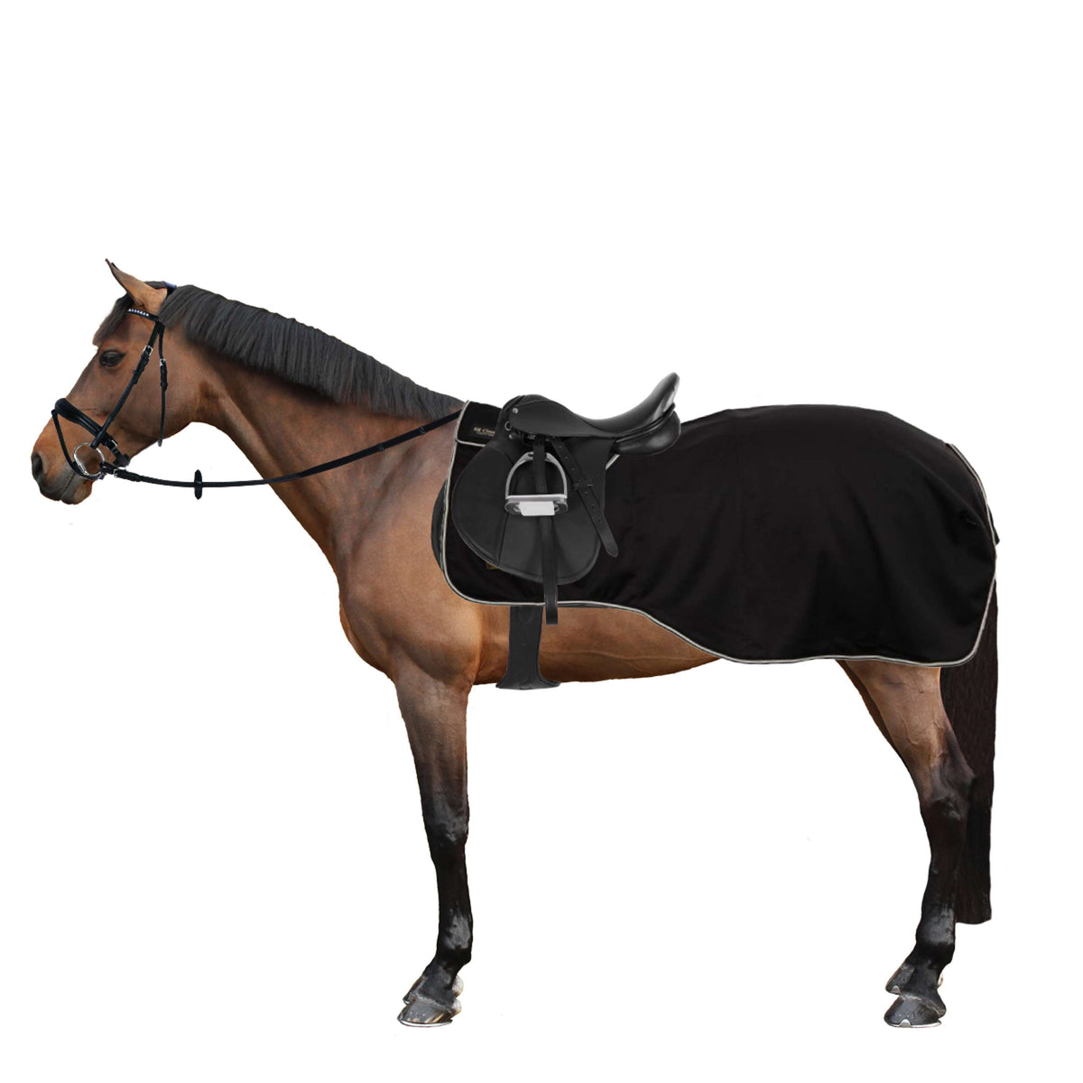 BR Ausreitdecke Classicsoftshell Schwarz