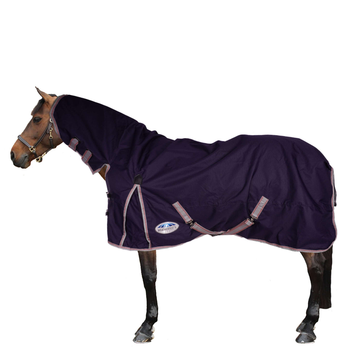 Weatherbeeta Lite Turnout Rug Combo Neck Comfitec Essential 0g Navy/Silver/Red