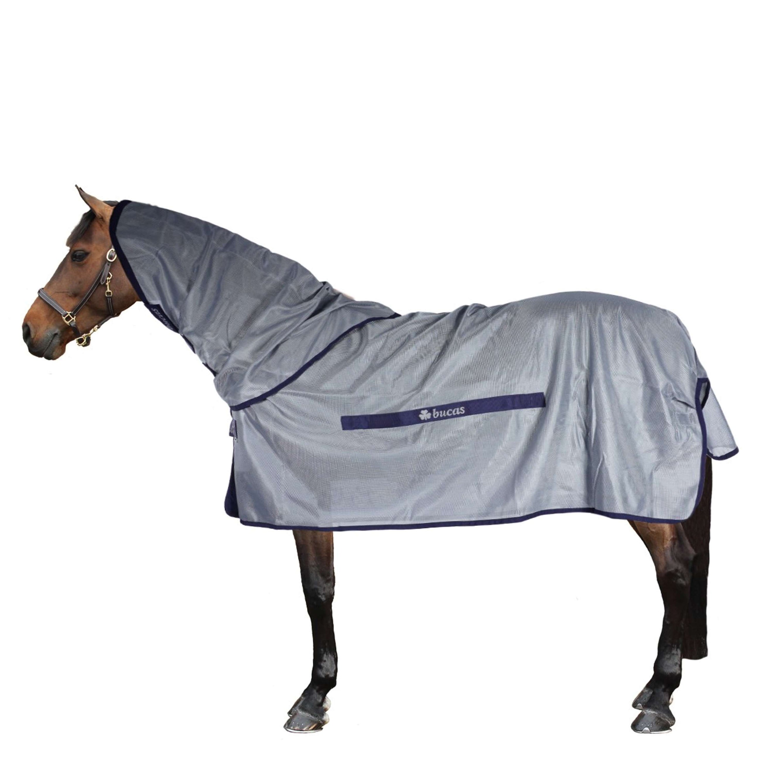 Bucas Buzz-Off & Neck Blau Bucas Buzz-Off & Neck Blau