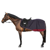 EQUITHÈME Ausreitdecke Tyrex 1200D Polar Fleece Navy/Burgundy