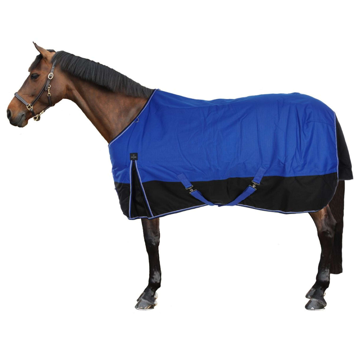 EQUITHÈME Outdoordecke Tyrex Aisance 1200D 150g Blau/Schwarz