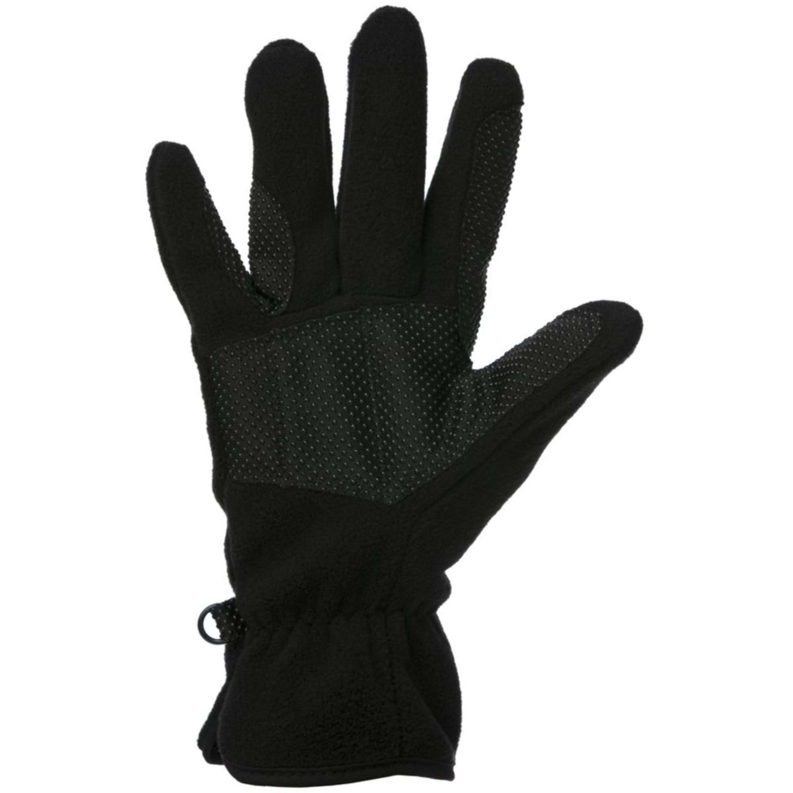 EQUITHÈME Reithandschuhe Picot Fleece Schwarz