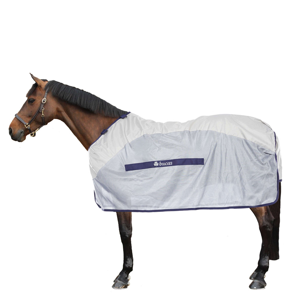 Bucas Buzz-Off Rain & Neck 0g Silber/Blau