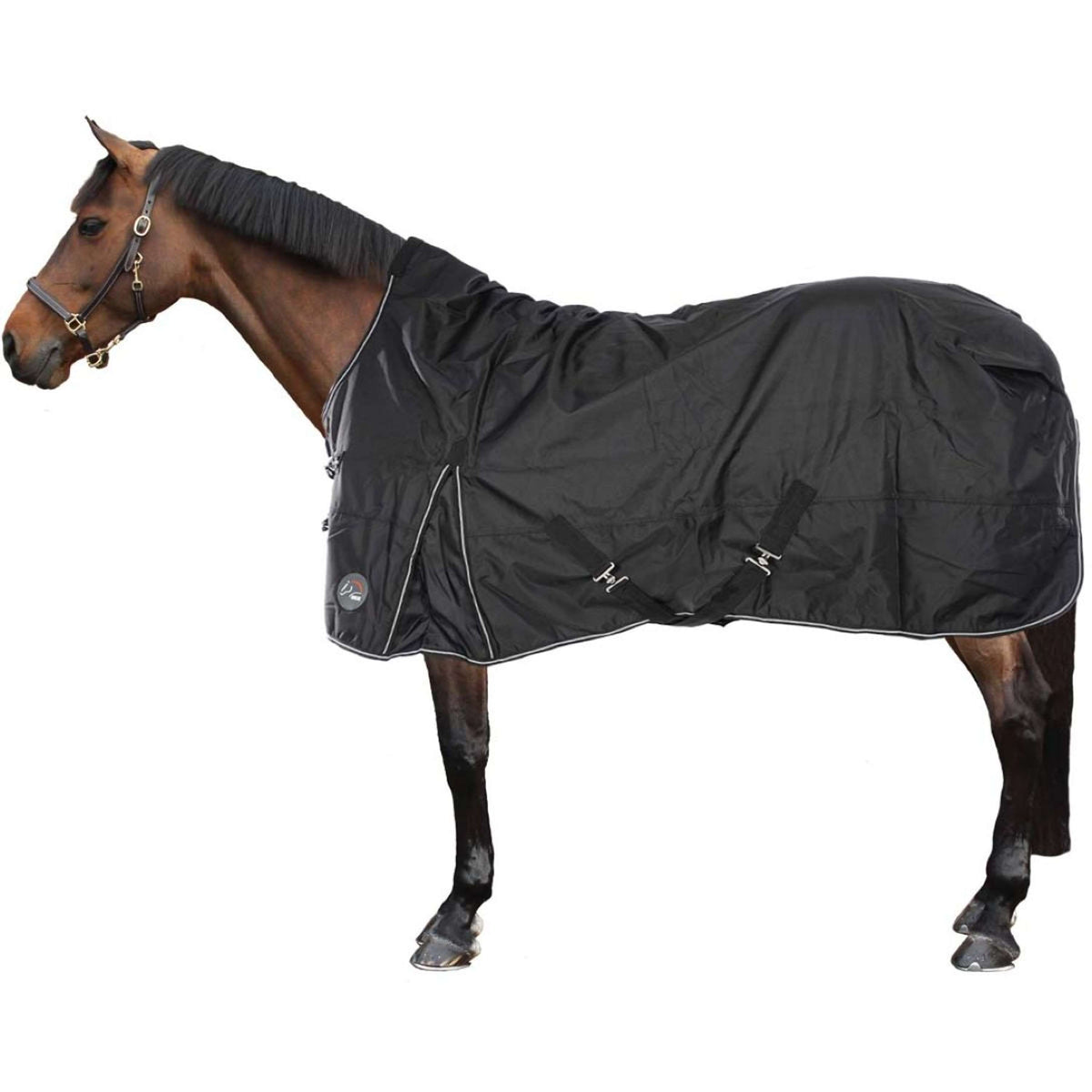 HKM High Neck Decke Louisville 1680D Polarfleece Schwarz