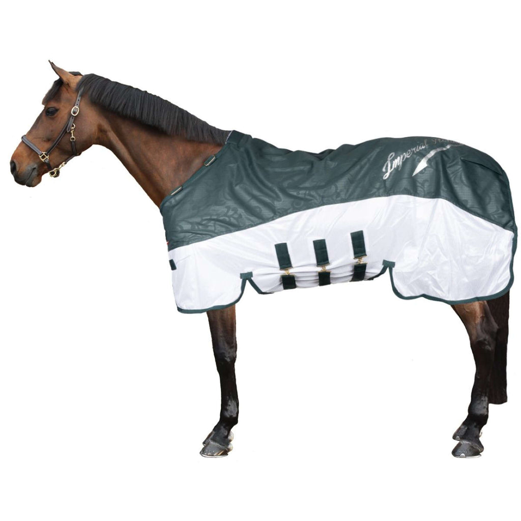 Imperial Riding Fliege und Regenschutzdecke IRHSuper-Dry Forest Green