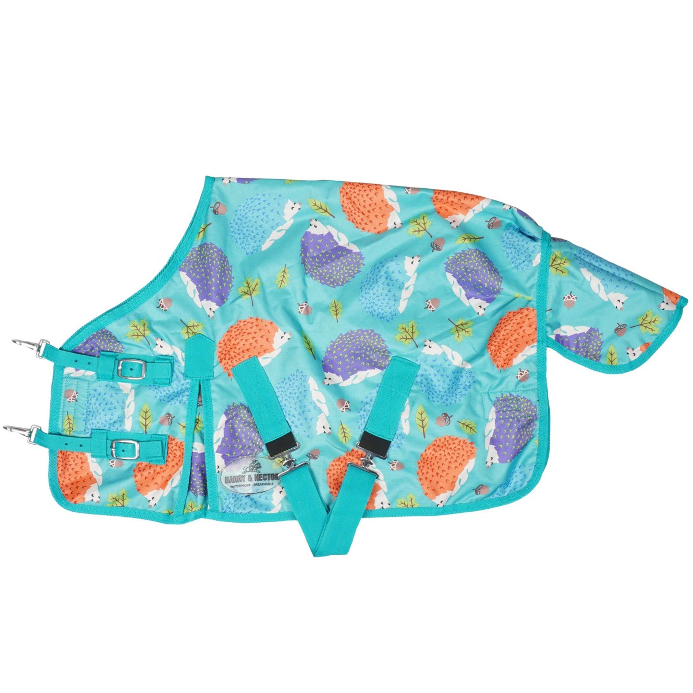 HB Harry & Hector Outdoordecke 0g Hedgehog Fleece Türkis