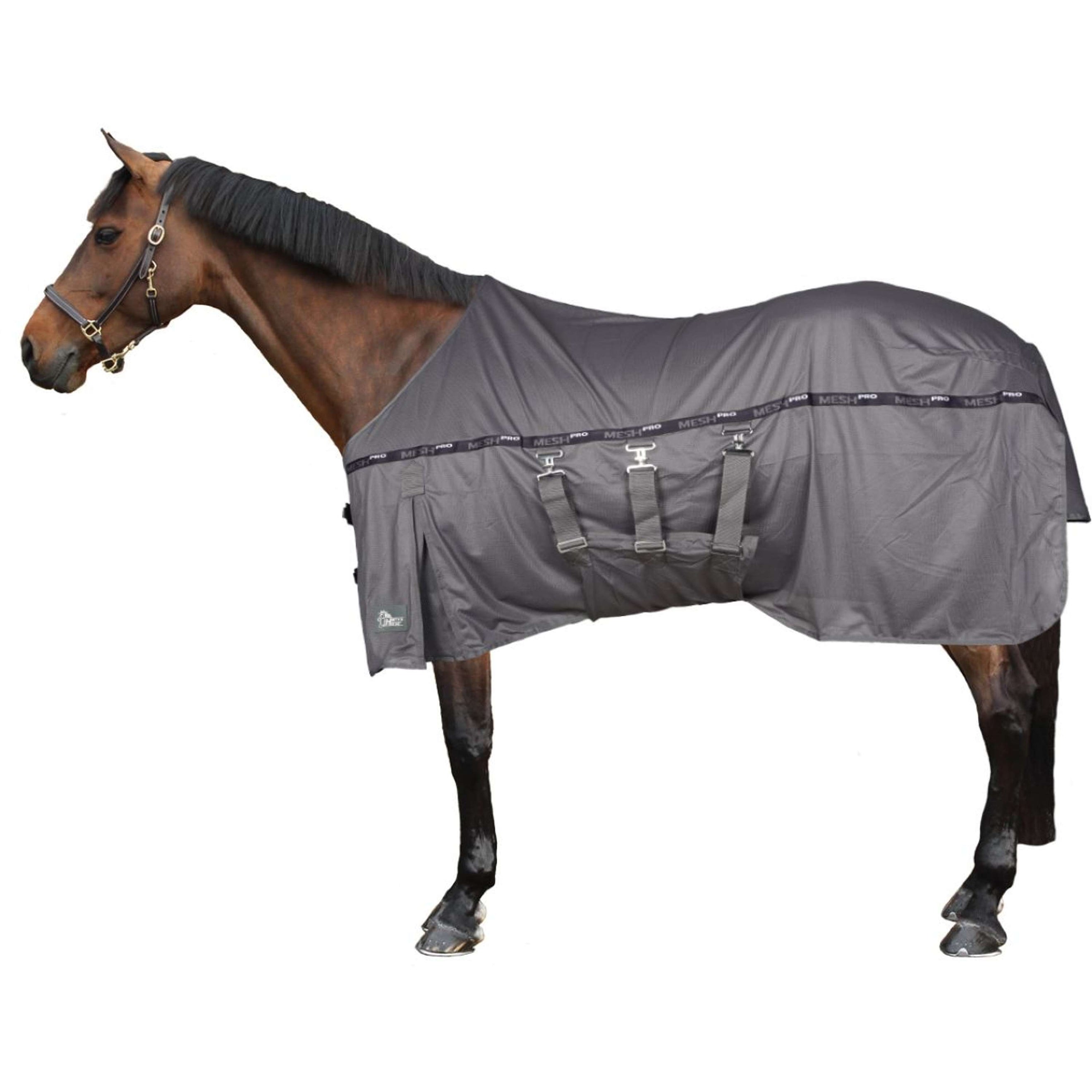 Harry's Horse Fliegendecke Mesh Pro Belly Grau Harry's Horse Fliegendecke Mesh Pro Belly Grau