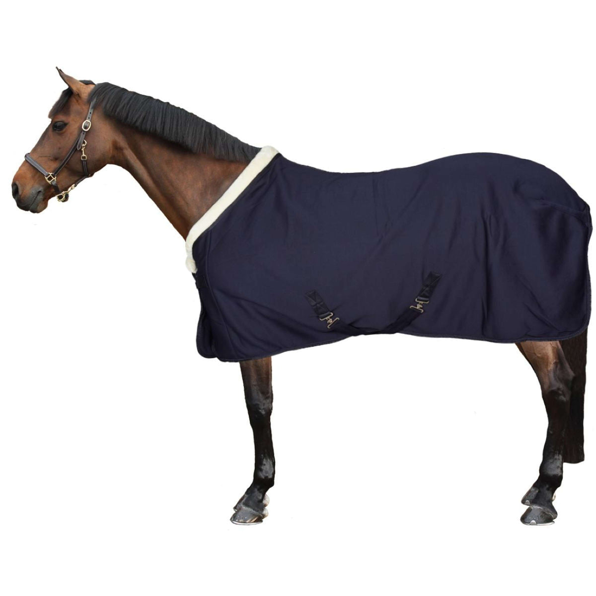 Montar Fleecedecke Softshell Navy