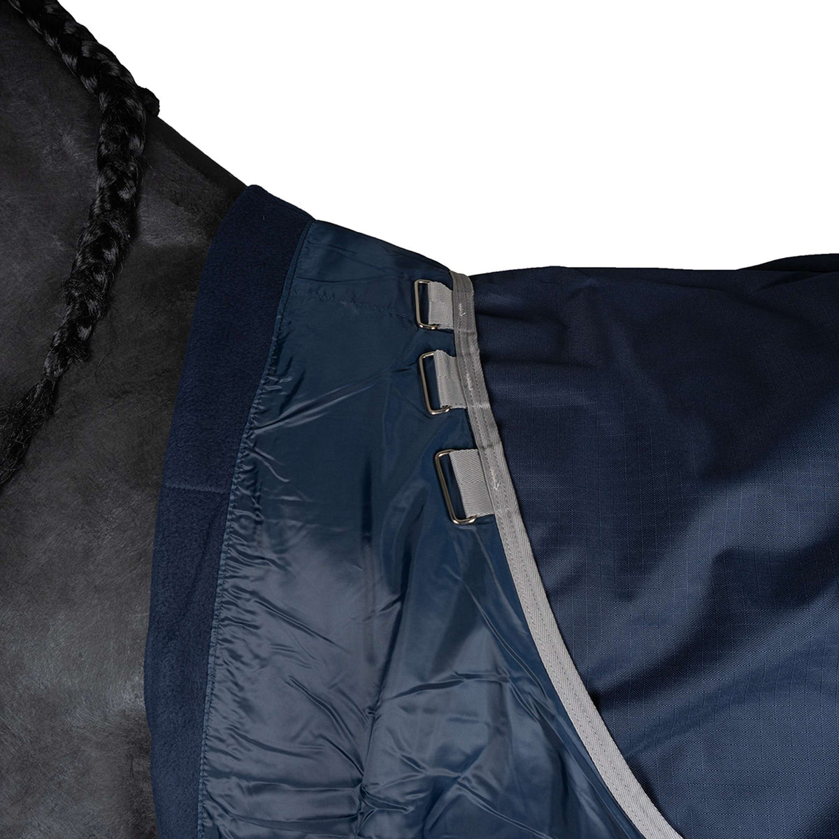 Amigo Ripstop 900D 50g Fleece Lined Navy/Titanium Grey