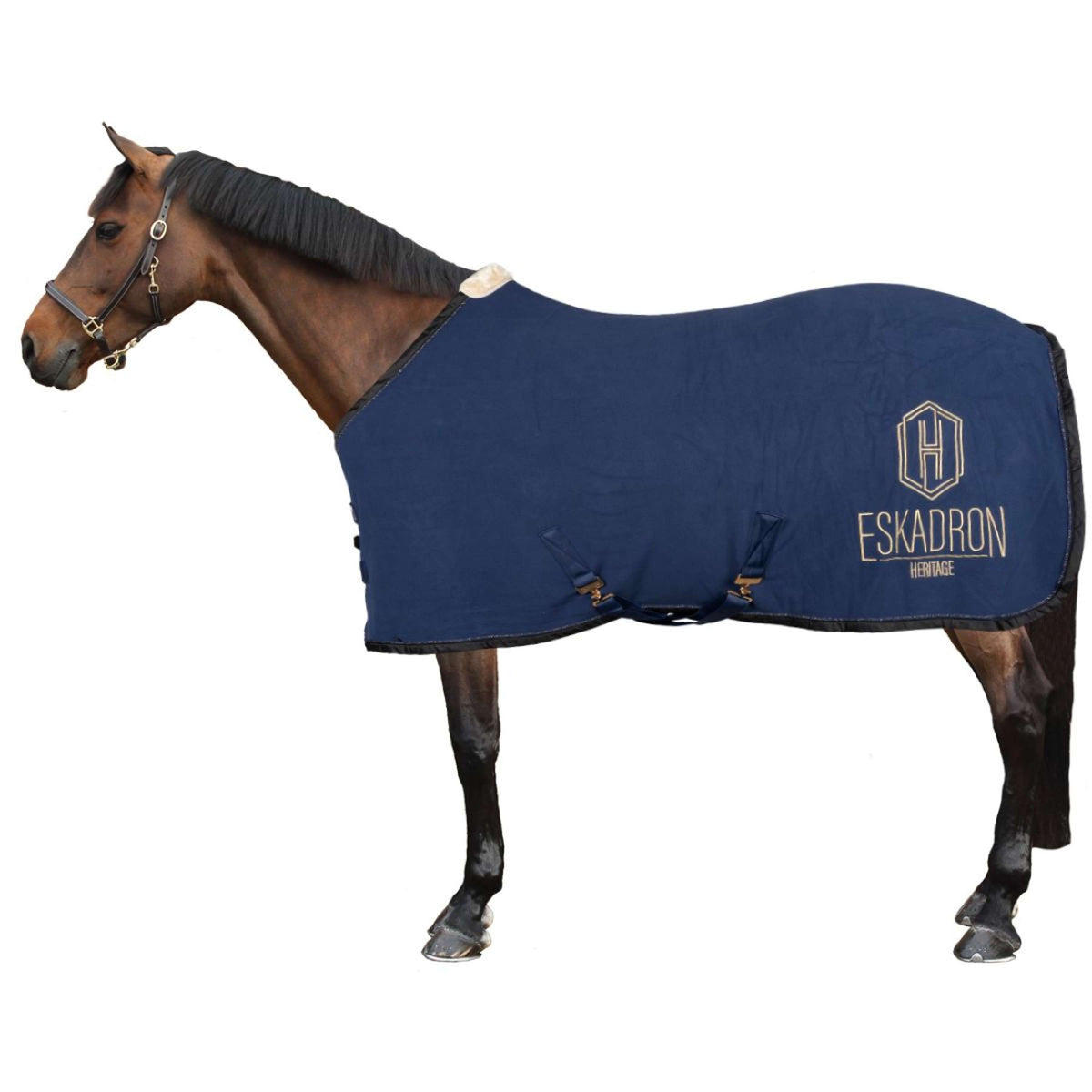 Eskadron Abschwitzdecke Heritage Fleece True Blue