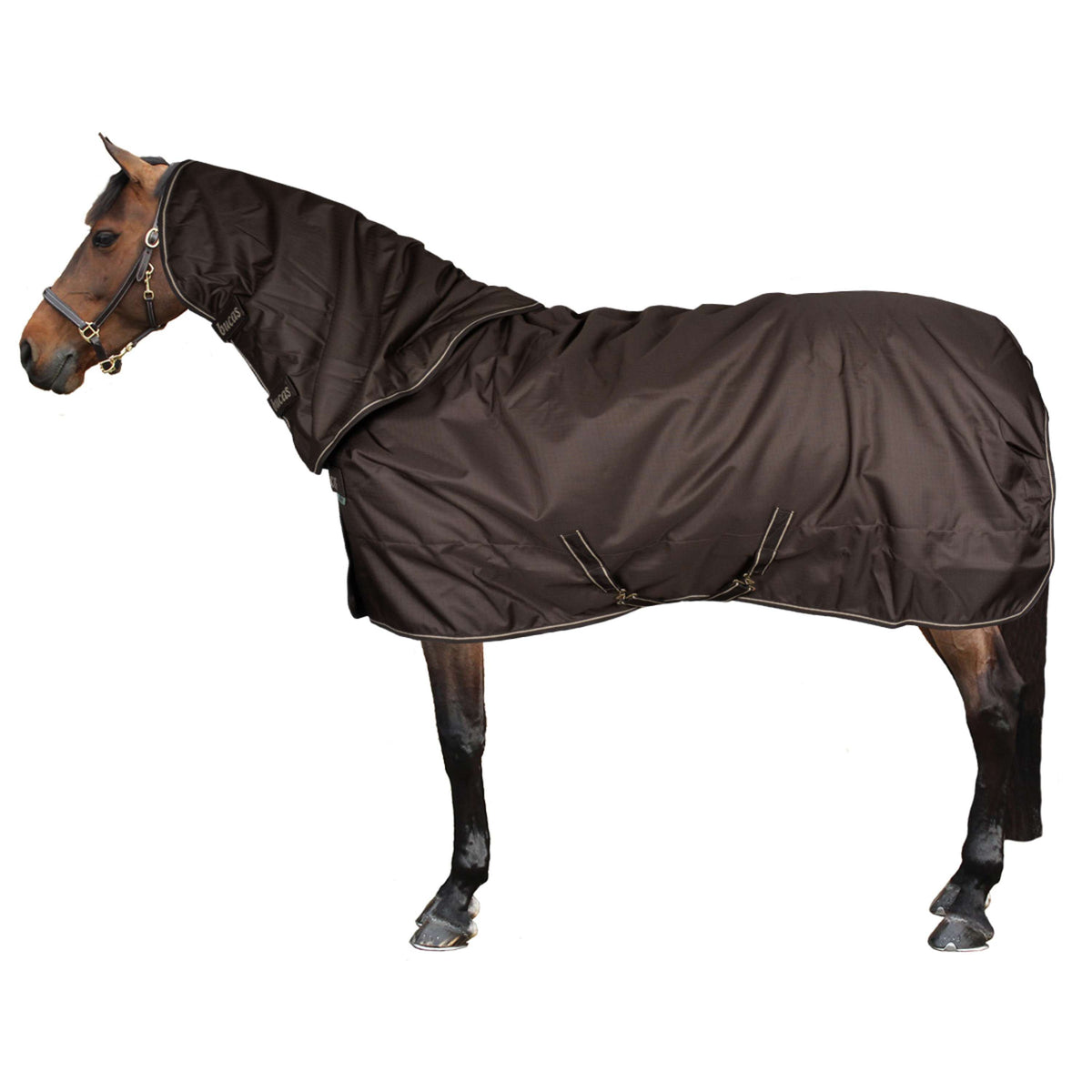Bucas Irish Turnout 150g + Neck Set Espresso