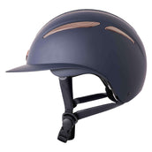 Imperial Riding Reithelm IRHOlania Deluxe Big Visor Navy/Rosegold