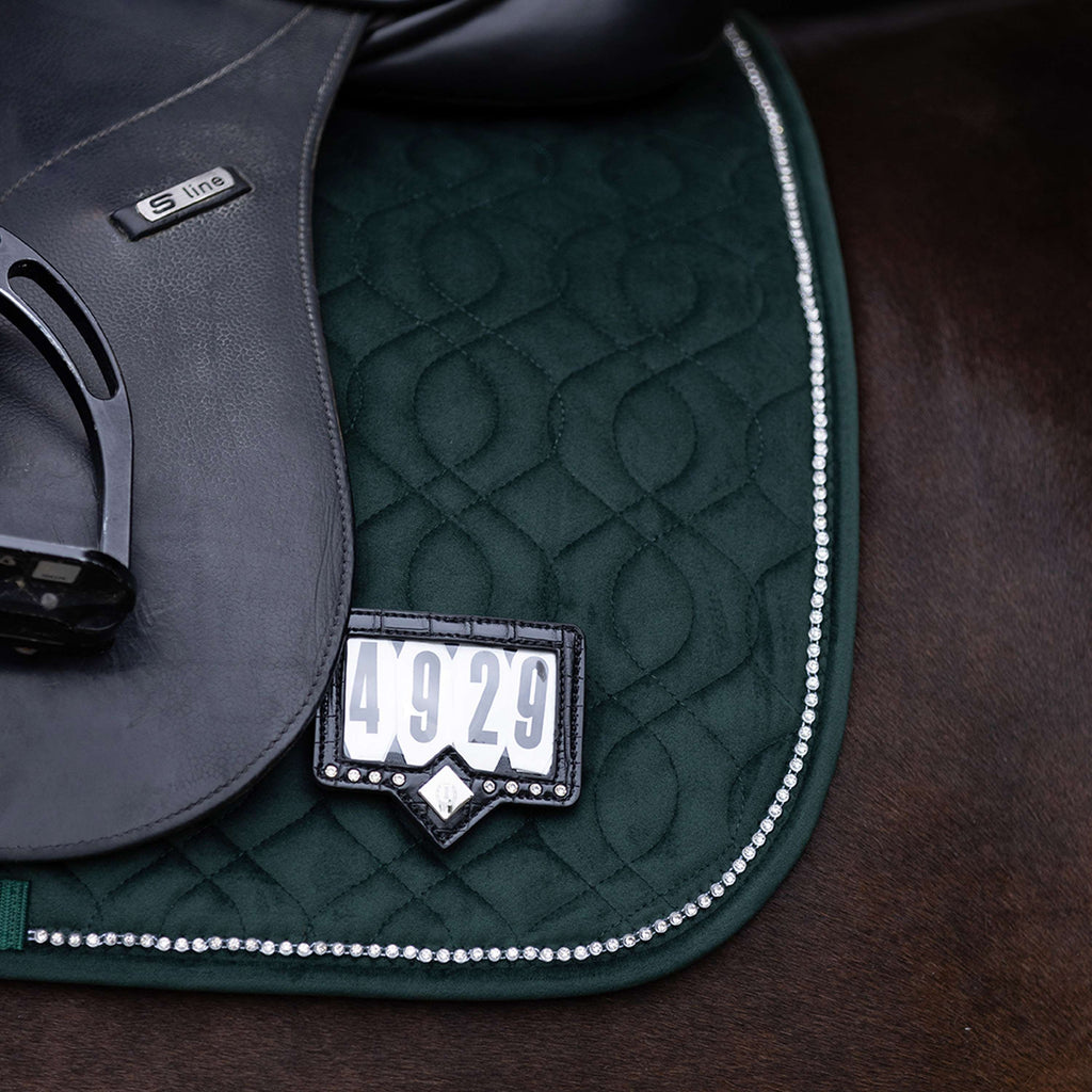 Imperial Riding Kopfnummern IRHShow and Glow Black/Black Croco