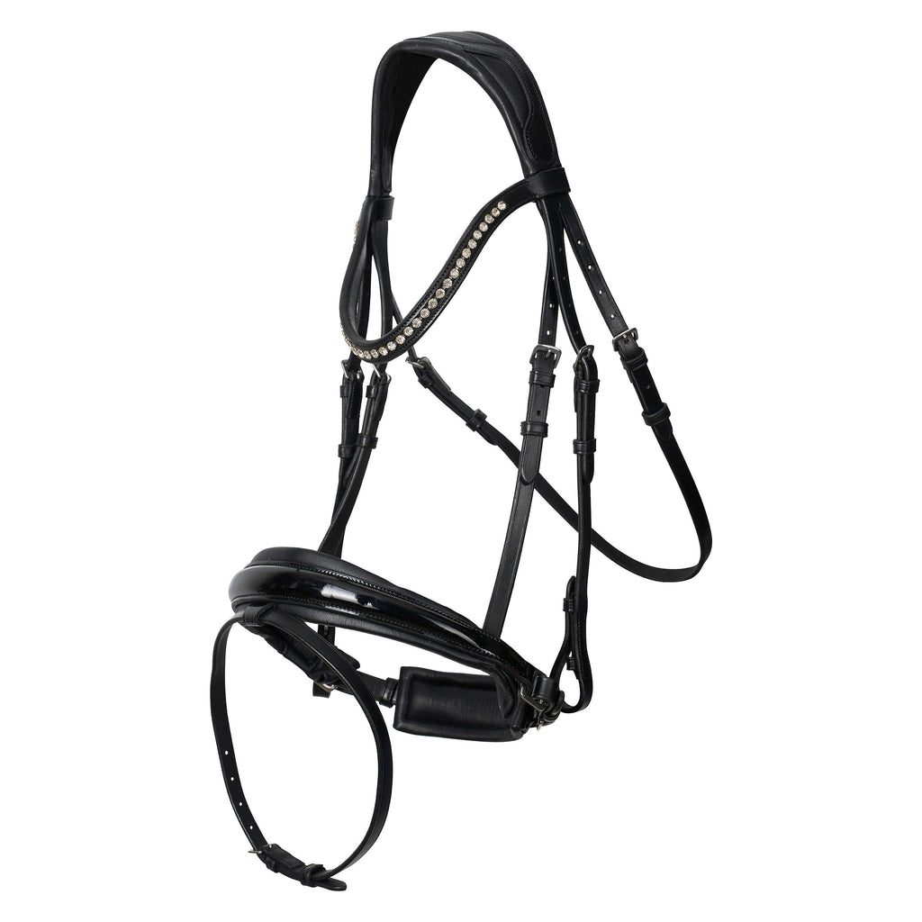 Imperial Riding Zaum IRHFria Trens Schwarz Lack/Chrystal