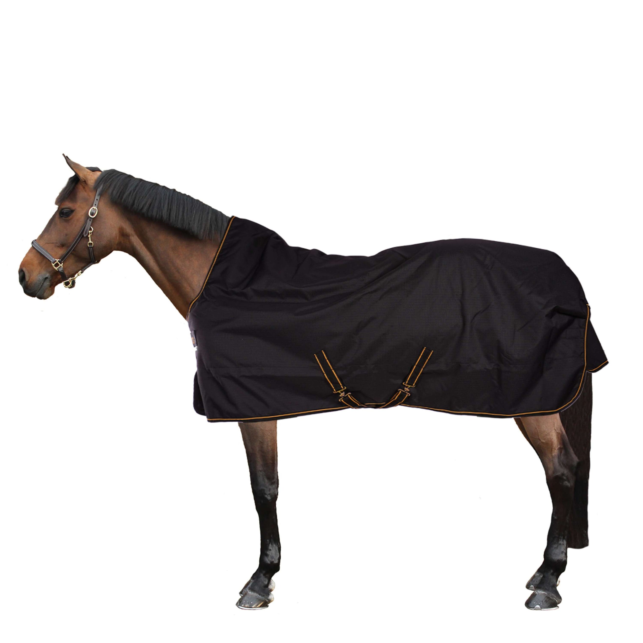 Bucas Irish Turnout Light Highneck 50g Schwarz/Gold Bucas Irish Turnout Light Highneck 50g Schwarz/Gold