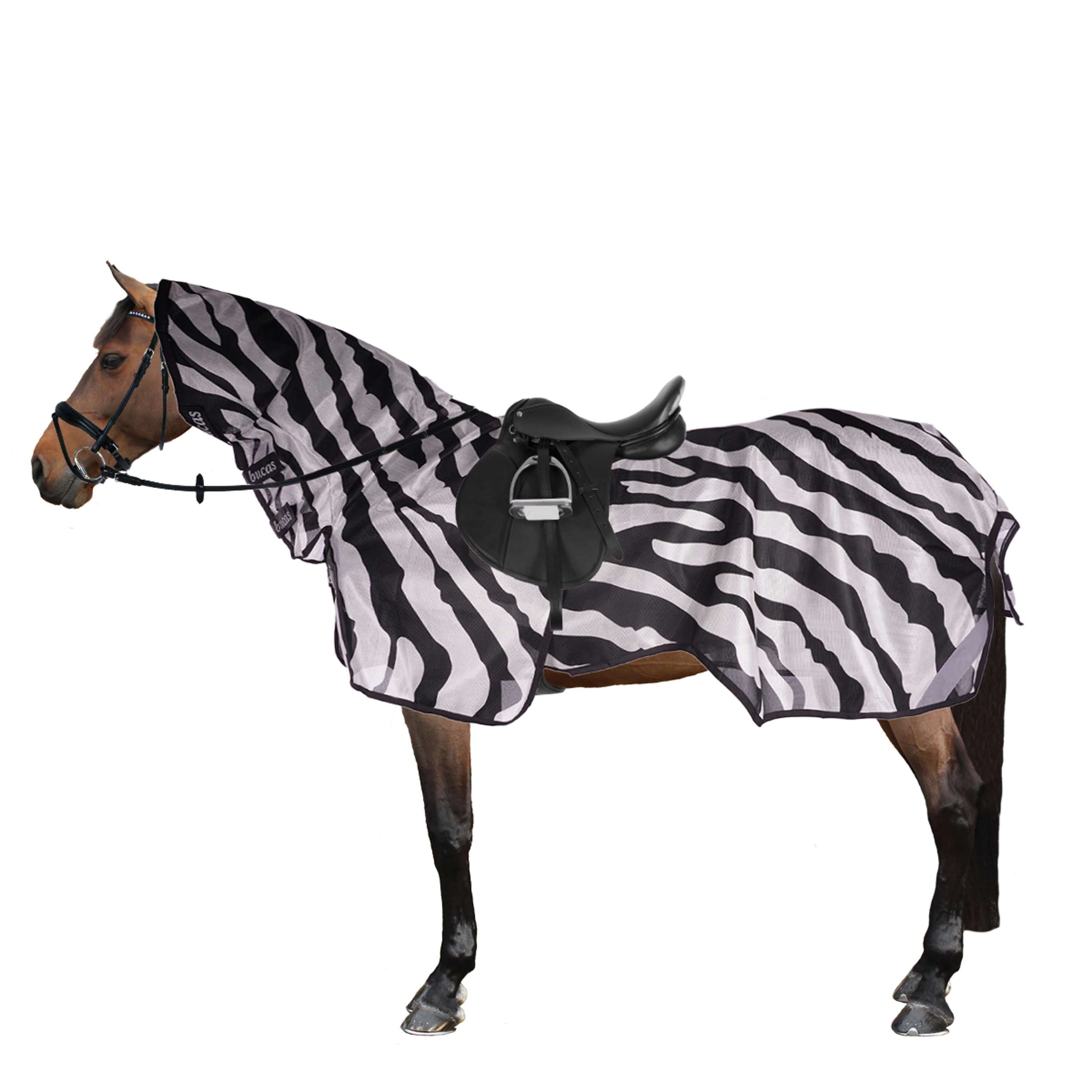 Bucas Fliegendecke Buzz-Off Riding Zebra Bucas Fliegendecke Buzz-Off Riding Zebra