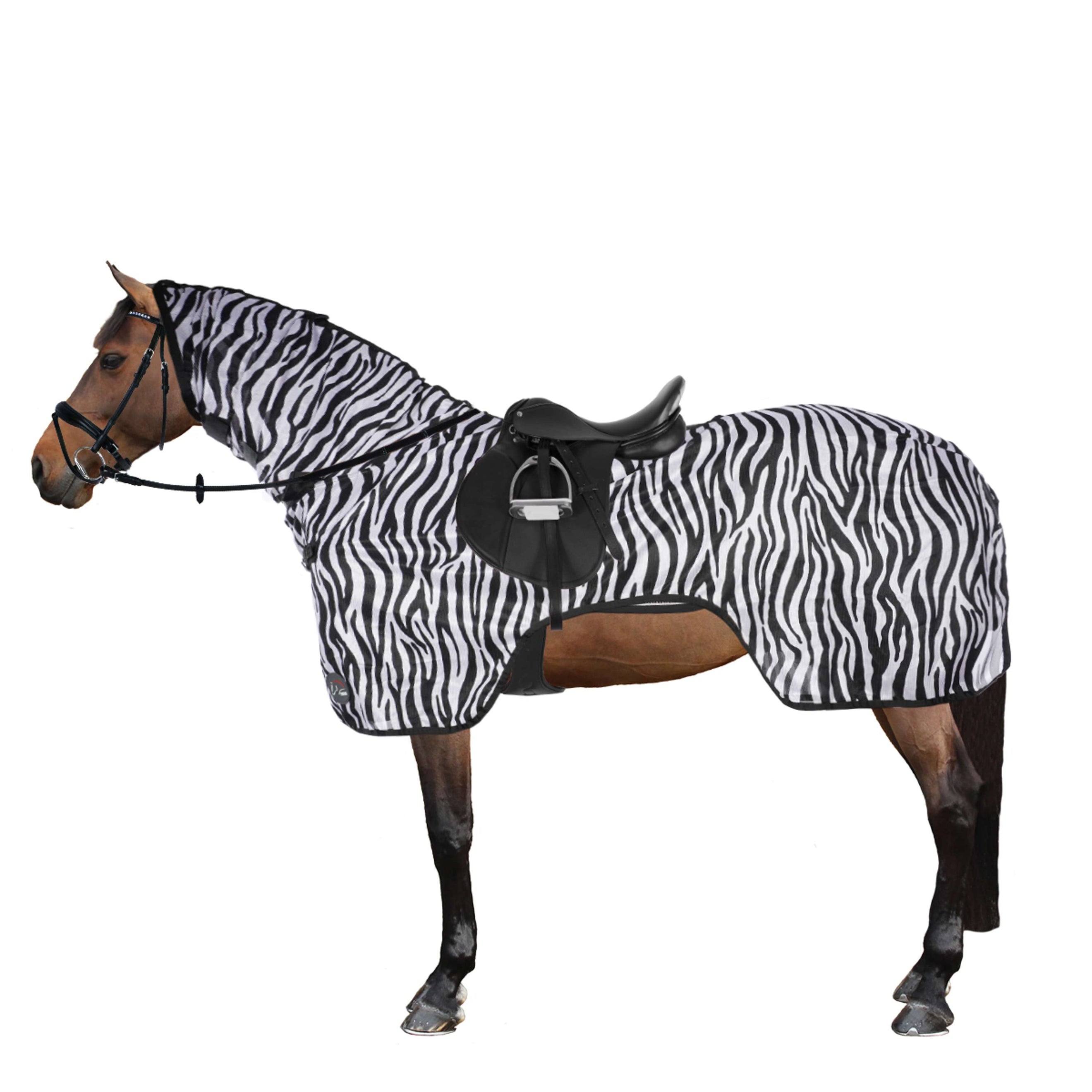 HKM Fliegenausreitdecke Zebra