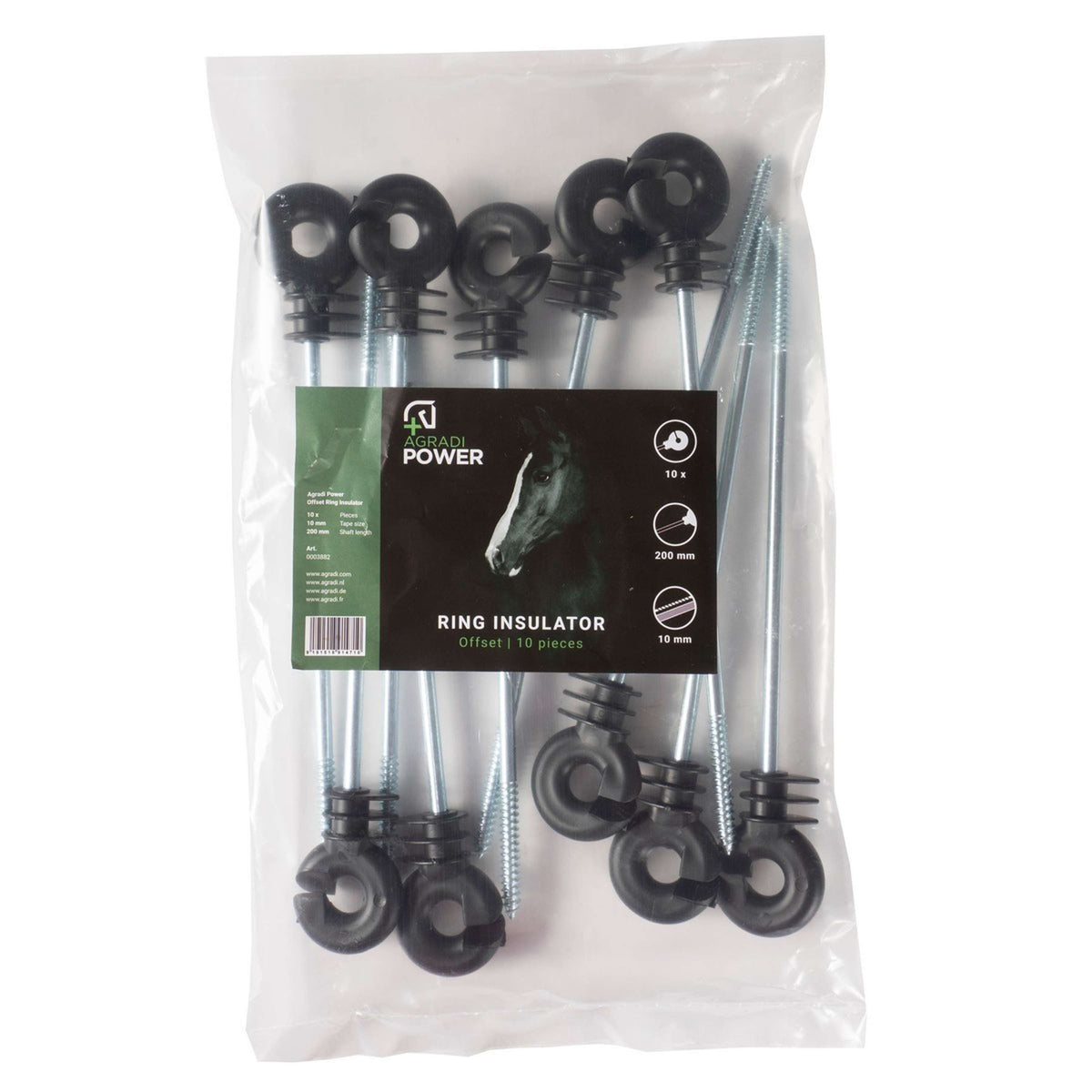 Agradi Power Abstandsringisolator 10 Stück