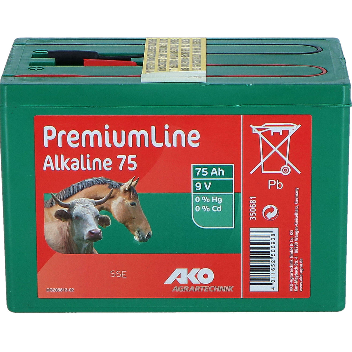 Ako Weidezaunbatterie Alkaline PremiumLine