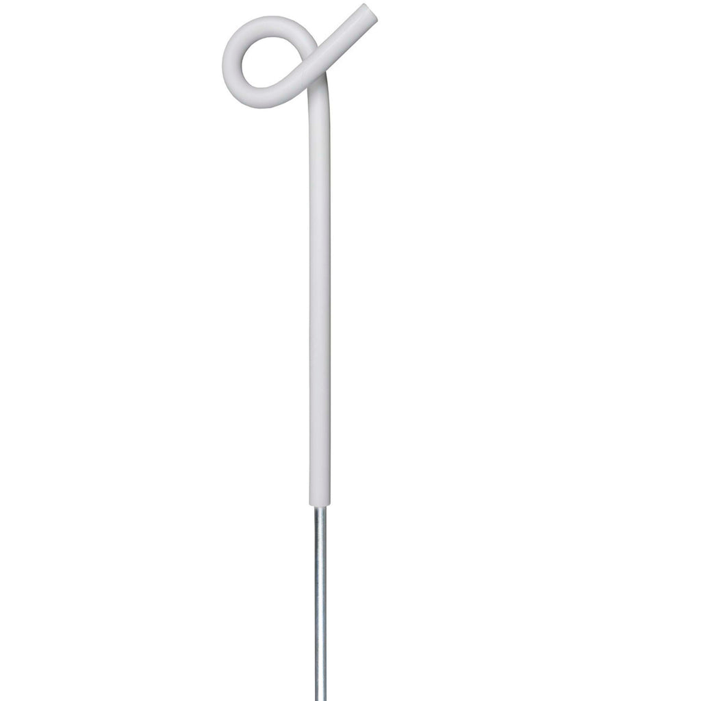 Agradi Power Metallpfahl 105cm Weiß
