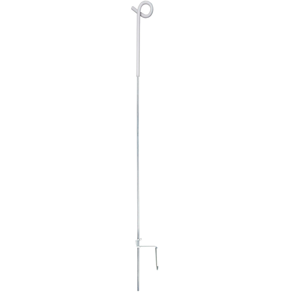 Agradi Power Metallpfahl 105cm Weiß